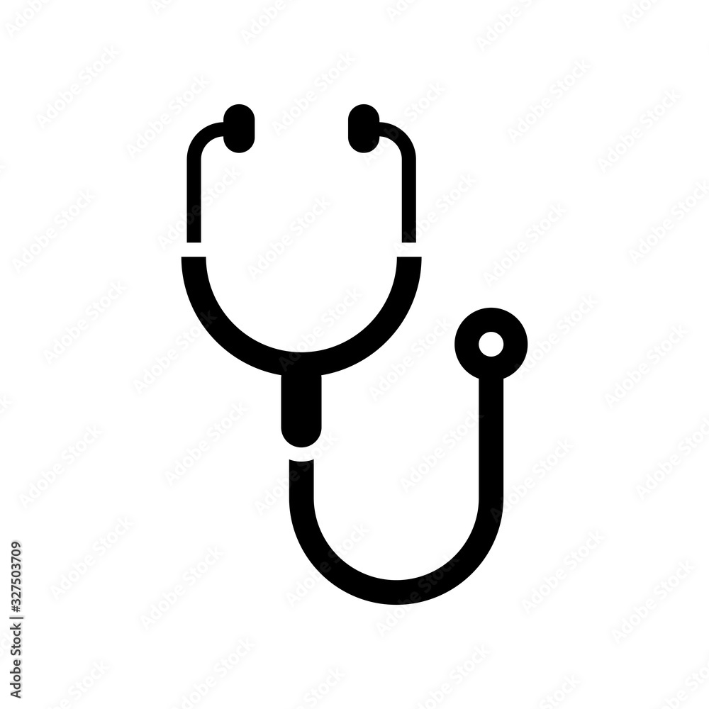 stethoscope icon design vector template stethoscope icon design vector template