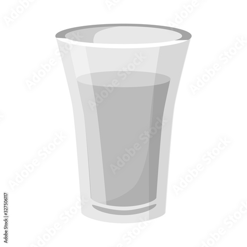 Isolated object of juice and sugar icon. Set of juice and cane vector icon for stock.