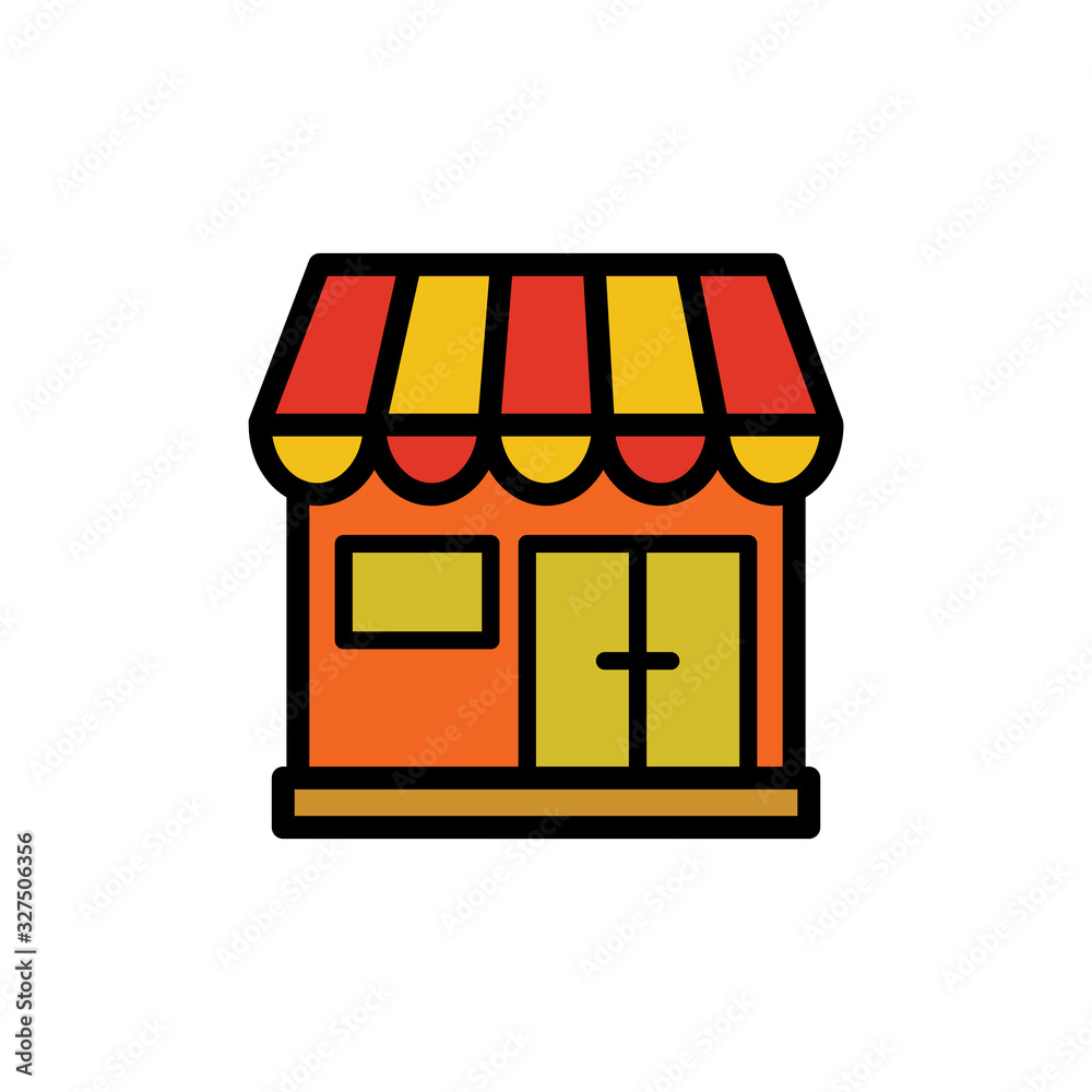 store icon vector template store icon vector template