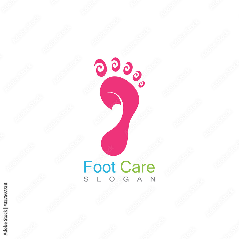 Foot Care Logo Template Design Vector, Emblem, Concept Design, Creative Symbol, Icon Foot Care Logo Template Design Vector, Emblem, Concept Design, Creative Symbol, Icon