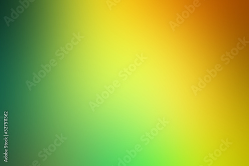 Green and yellow gradient abstract background