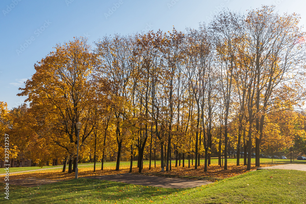 Vilnius in the autumn