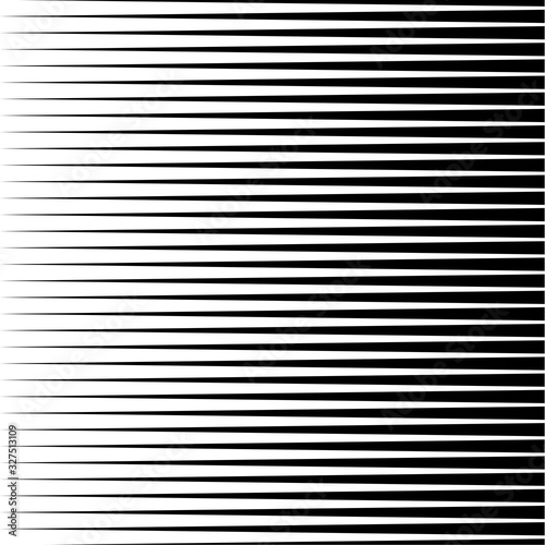 Abstract oblique black lines. Horisontal lines edgy pattern. Vector illustration EPS 10