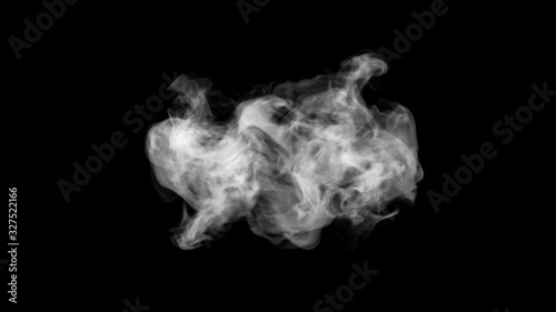 Smoke close up concept design 4k. Macro camera © apisit