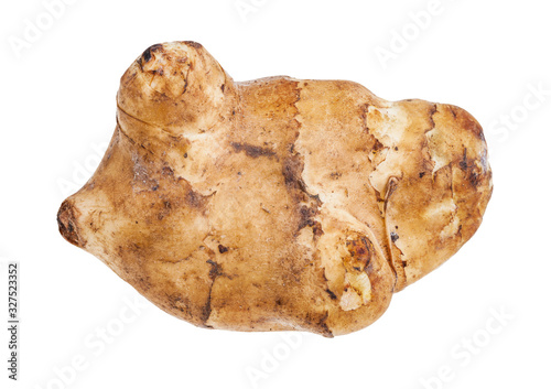 Tablou pe pânză single raw tuber of jerusalem artichoke (sunroot)