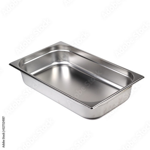  gastronome containers metall shiny isolated
