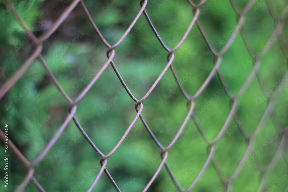 Rusty old fence Rusty old fence
