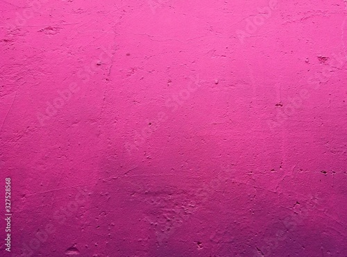 Painted wall. Pink wall. 