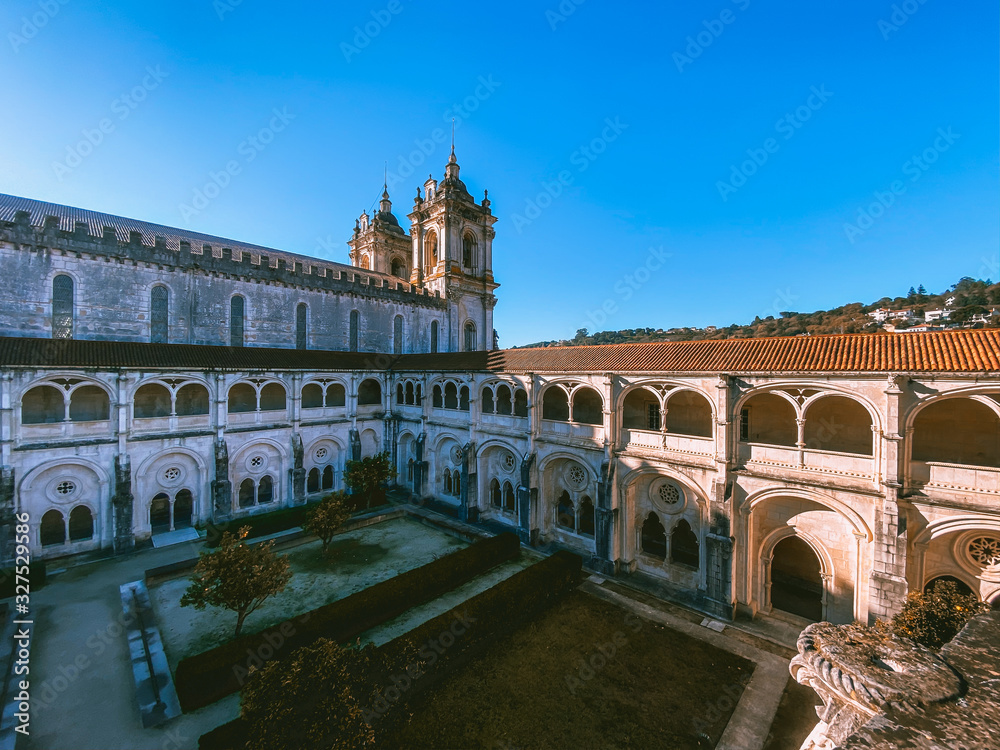 Alcobaca monastery in Portugal