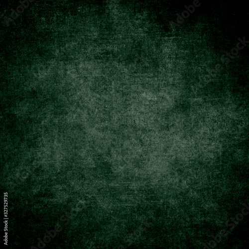 Fototapeta Green designed grunge texture. Vintage background with space for text or image