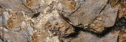 stone texture of mountain rock