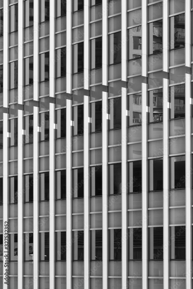 Exterior of modern office building. Architecture abstract background Exterior of modern office building. Architecture abstract background