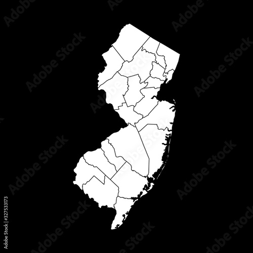 map of New Jersey