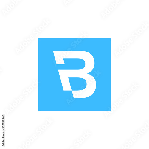 B logo vector icon download template © maretaarining