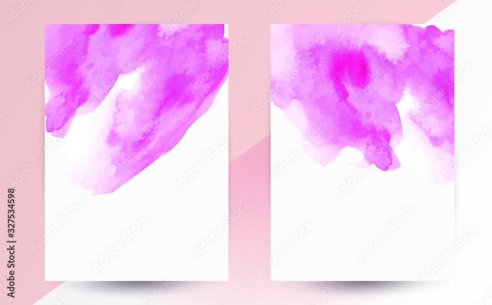 Abstract ink background. Marble style. pink paint stroke texture
