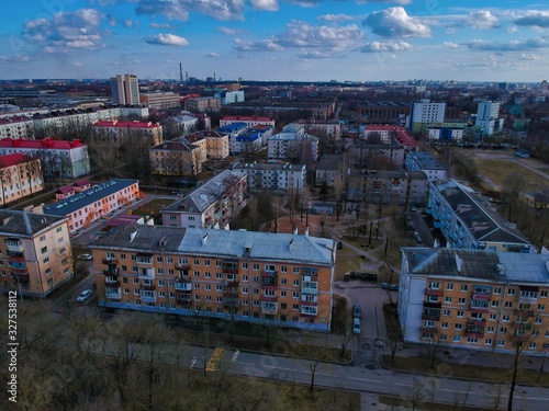 Wallpaper Mural Aerial view of Minsk, Belarus Torontodigital.ca