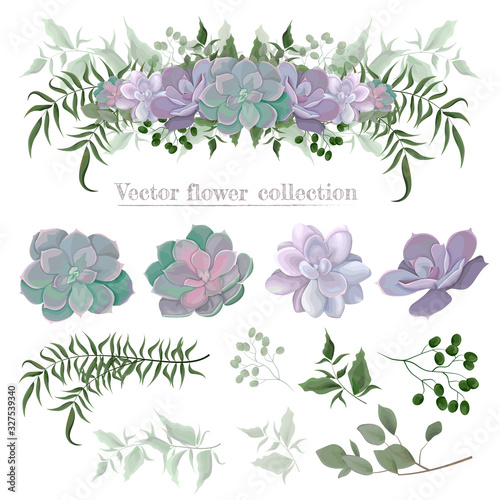 seamless floral background with flowers
