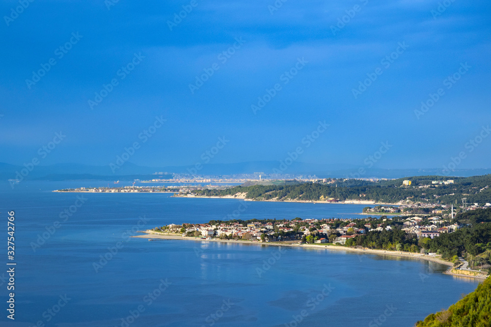 Dardanelles and Guzelyali village, Eren Keui Bay