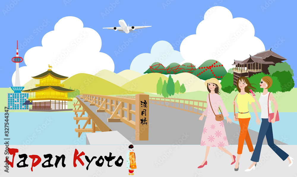 京都観光　女子旅