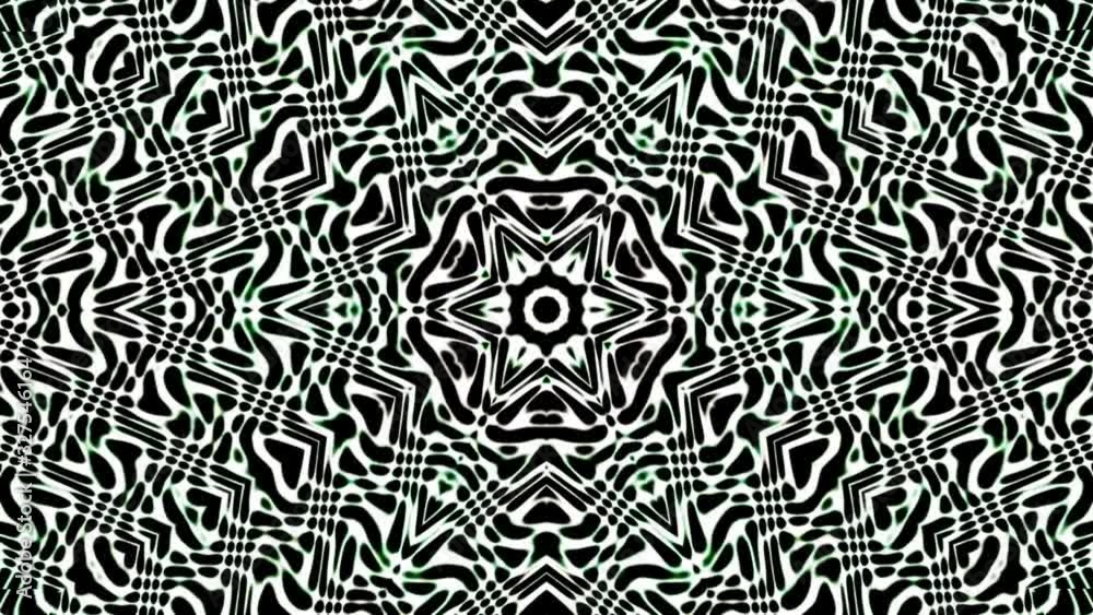 Beautiful abstract videos that glow, glowing light that regulates the movement of green colors against a black background Beautiful abstract videos that glow, glowing light that regulates the movement of green colors against a black background