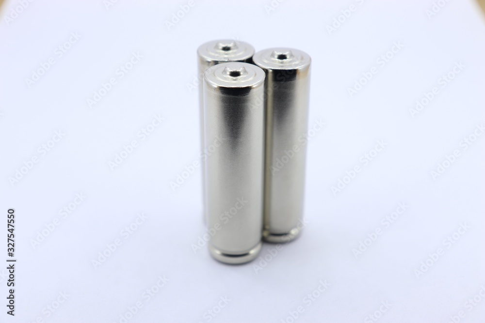 lithium battery on a white background for mocap lithium battery on a white background for mocap