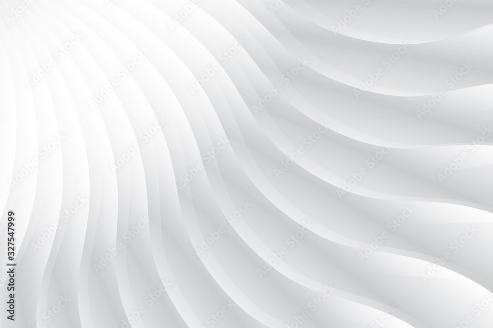 Abstract geometric white and gray color background. Vector, illustration.