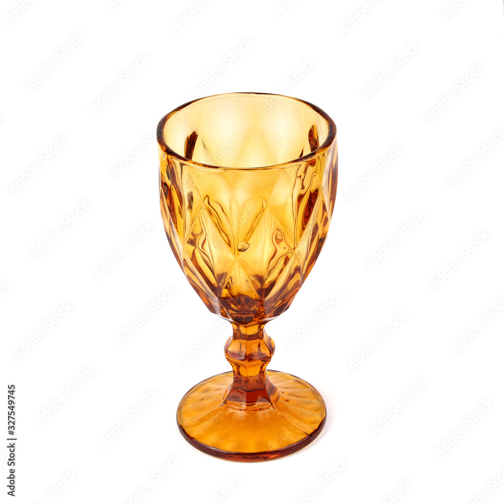colored glass isolated empty colored glass isolated empty