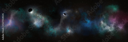 space dust and gas banner © alex_aldo