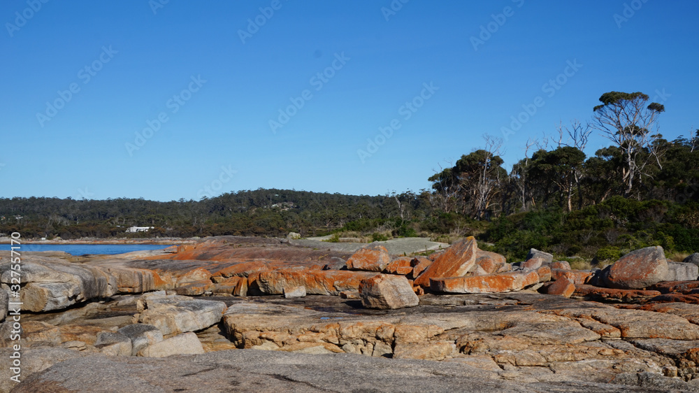 Bicheno Blowhole with Fountain, Tasmania, Australia Bicheno Blowhole with Fountain, Tasmania, Australia
