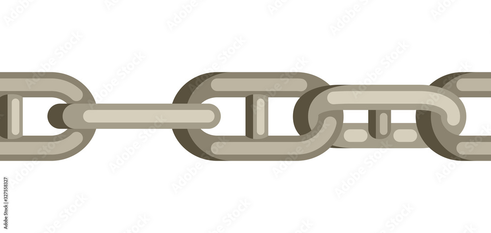 Seamless pattern with old chain. Seamless pattern with old chain.