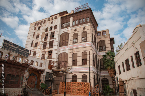 Historic City of Jeddah, old houses Jeddah Saudi Arabia 2020