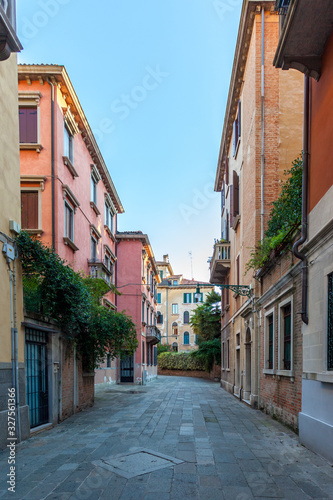 Historic architecture and narrow streets in Venice © k_samurkas