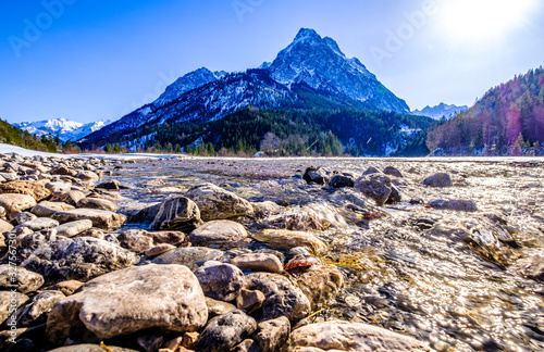 mountains at the austrian karwendel