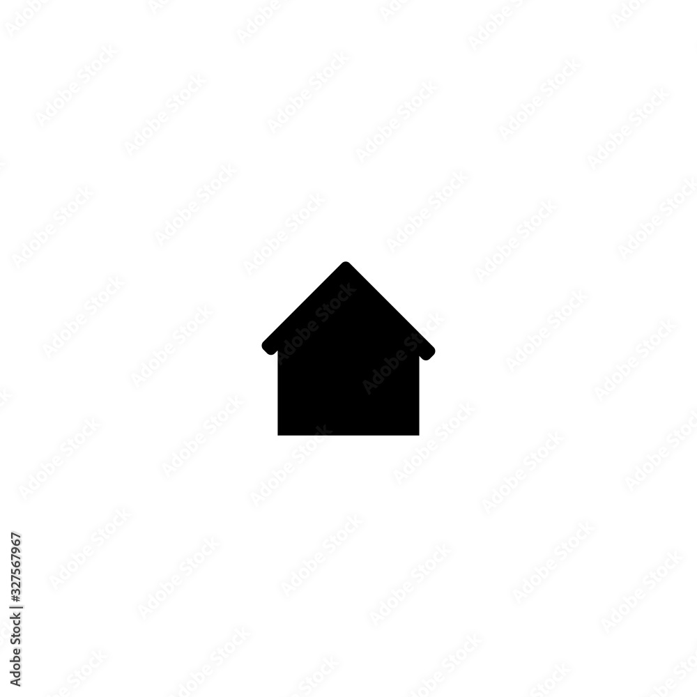 Home icon. Home page button. Building symbol. Logo design element Home icon. Home page button. Building symbol. Logo design element