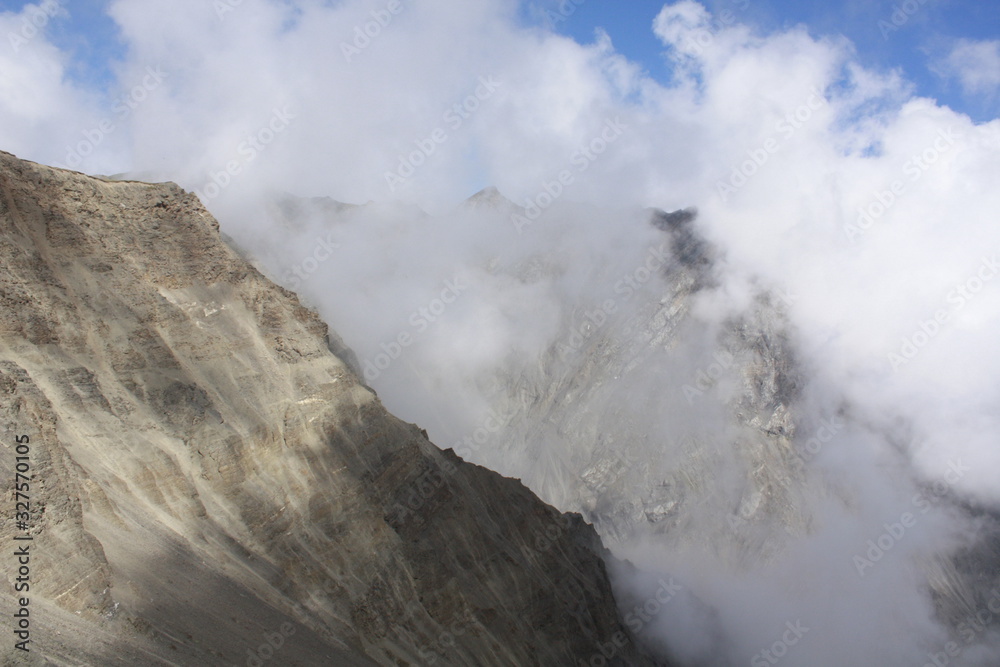 mountain in winter