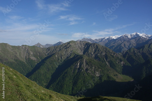 landscape in the mountains