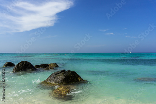Arashi beach on Aruba Island. photo