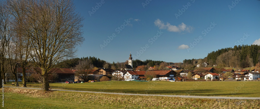 Obraz premium Panorama von Berbling