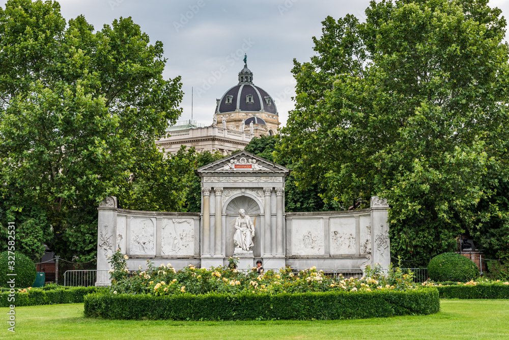 Grillparzer statue in Vienna Grillparzer statue in Vienna