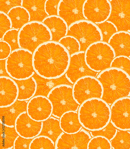 orange background