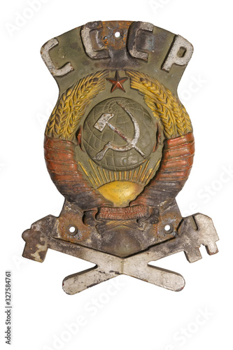 Coat of arms of the USSR and the symbolism of railway workers