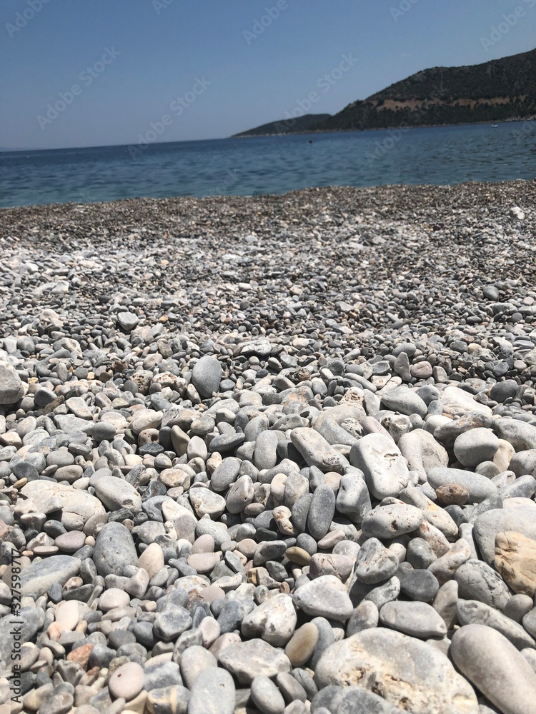 Rock and the sea Rock and the sea