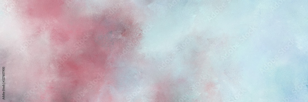 Fototapeta premium abstract decorative horizontal background texture with light gray, rosy brown and antique fuchsia color
