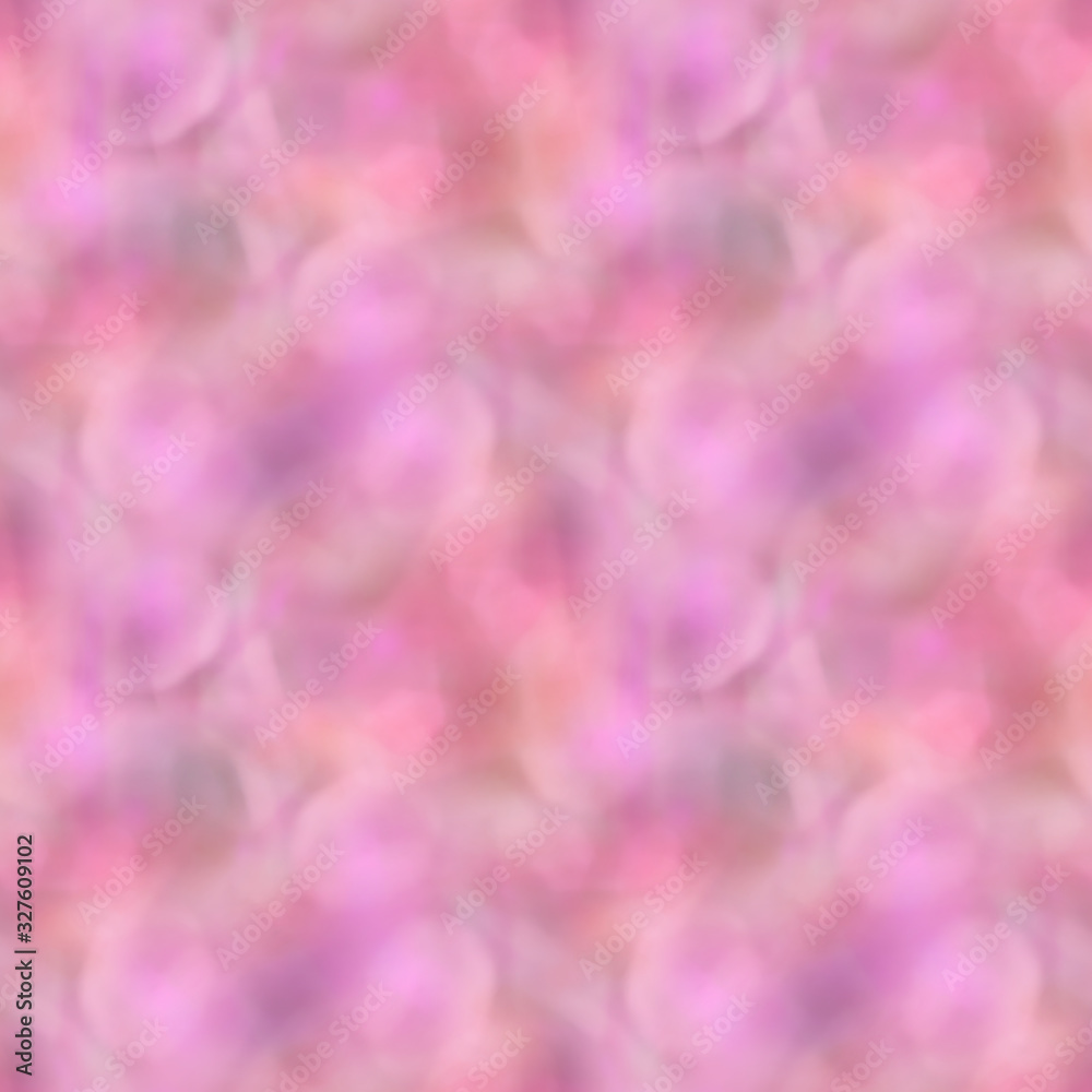 Seamless pattern with bokeh effect. Abstract background. Artistic 