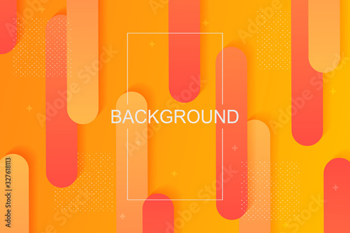 Abstract background in yellow with a set of vertical stripes