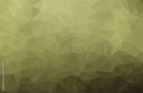 Abstract Green Triangle Background, Vector Illustration Eps10