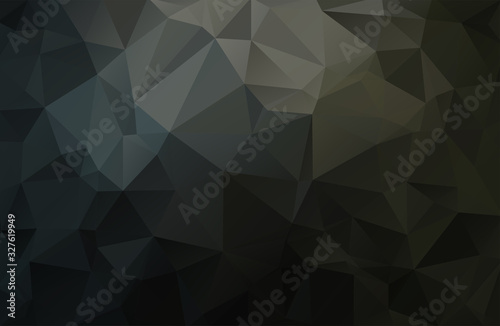 Abstract Green Triangle Background, Vector Illustration Eps10