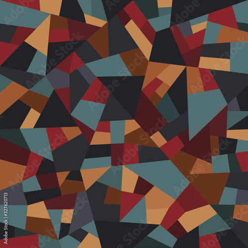 Abstract polygonal seamless...
