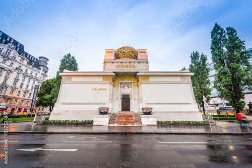 Quadro su tela The Vienna Secession Building in Vienna, Austria.