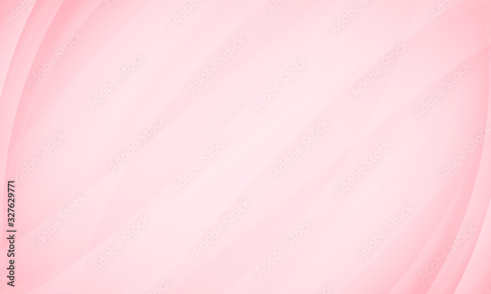 Fototapeta Abstract geometric pink curve line gradient Background. for design backdrop banner for love valentine day.